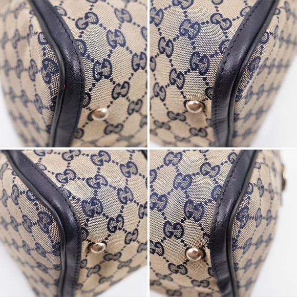 ❌️❌️SOLD❌️❌️BK23 💖 GUCCI GG Monogram Vintage Web Boston - Picture 9 of 16